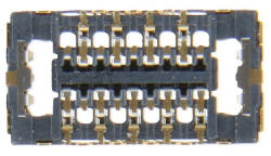 Apple iPhone 15 Pro antenna panel oldali FPC csatlakozó, 9pin (gyári)