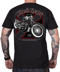 Black Heart Póló BLACK HEART Grinder Szín: fekete, Méret: 3XL