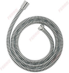 Ferro SILVER DUO FLEX ezüst megerősített műanyag zuhanycső 150 cm W54 (W54)