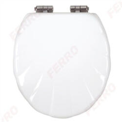 FERRO soft close kagylómintás wc ülőke, MDF WC/SOFTMUSLELY (WC-SOFTMUSLELY)