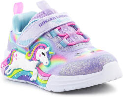 Skechers Sandale Fete S-Lights Girl's Unicorn Chaser 302298N-LVMT Skechers violet 24