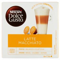 NESCAFÉ Latte Macchiato tejes kávékapszula cukorral 16 db 183, 2 g