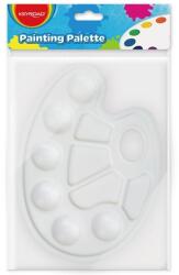 Keyroad Festékkeverő paletta műanyag Keyroad fehér (KR971855)