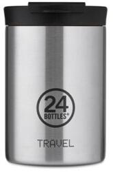 24Bottles 350ml dupla falú termosz bögre Steel (24b405)