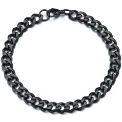 HARAHU KR-34814 karlánc - Fekete/18cm/3, 5mm KP34814