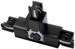 GTV XAE-LKTRZWLC-10 T Állítható csatlakozó X-RAIL háromfázisú gyűjtősínhez, 166x101 mm, belső/külső, bal, fekete (XAE-LKTRZWLC-10)