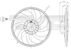 TYC ventilátor, motorhűtés TYC 837-0037 (837-0037)