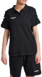 Hummel Tricou Hummel Cotton Polo Shirt Women Black 203522-2001 Marime XL - weplayhandball