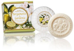 Saponificio Artigianale Fiorentino SA Fiorentino Természetes növényi szilárd szappan, bergamott és gardénia 100 g