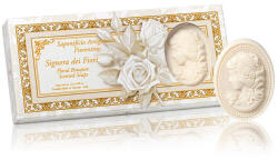 Saponificio Artigianale Fiorentino SA Fiorentino természetes szilárd szappan viráglány 3x125 g