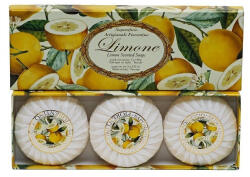 Saponificio Artigianale Fiorentino SA Fiorentino természetes szilárd szappan Lemon 3x100 g