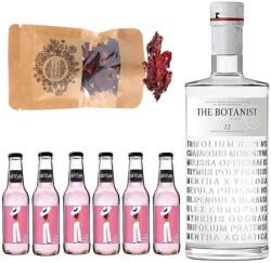 Botanist Gin Tonik szett ajándék Hibiszkusz virággal