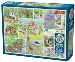 Cobble Hill - Tavaszi kerti madarak 500 darabos kirakó (45101)
