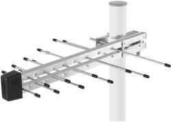 EMOS kültéri, univerzális antenna FISH-V700, 0-100 km (tanya, village), DVB-T2, LTE/4G/5G szűrő (J0806)