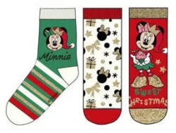 Disney Minnie Karácsony gyerek zokni (3 pár) (85SVH0687B27)