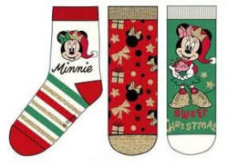 Disney Minnie Karácsony gyerek zokni (3 pár) (85SVH0687A27)