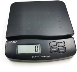 Suofei SF-550 cântar digital de banc până la 30 kg / 1g negru
