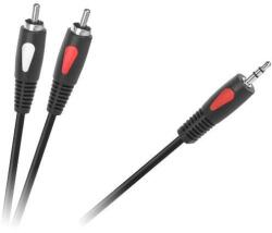 Cabletech Kábelcsatlakozó 3, 5 mm - RCA 2x, 10 m Eco-line