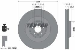 TEXTAR féktárcsa TEXTAR 92151303 (92151303)