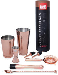 Barprofessional Set cocktail in cutie cadou 7piese cupru (BCTUBC1)