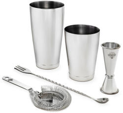 Barprofessional Set cocktail de baza Speakeasy 4piese inox (STBSSS4)