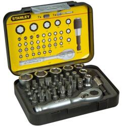 STANLEY 1-13-906 Set 40 piese 1/4 de insurubat (4700113906) - izocor Set capete bit, chei tubulare