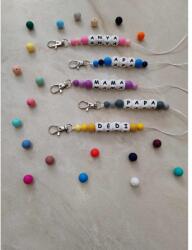 Baby Panda Egyedi kulcstartó névvel - Gyöngyös