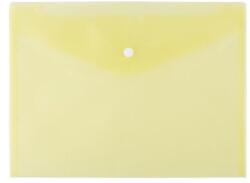 D. rect Mapa A4 plastic transparent galben cu capsa 5530 D. Rect (LV007534) - dacris