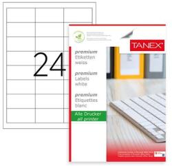 Tanex Etichete autoadezive 24/A4 64.6 x 33.8 mm 100 coli/top Tanex (TW2533)