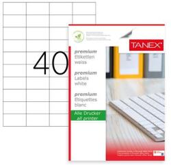 Tanex Etichete autoadezive 40/A4 52.5 x 29.7 mm 100 coli/top Tanex (TW2040)