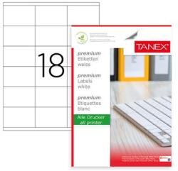 Tanex Etichete autoadezive 18/A4 70 x 46 mm 100 coli/top Tanex (TW2218)