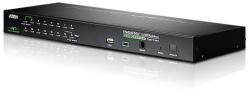 ATEN CS171616i Comutator KVM peste IP cu 16 porturi PS/2-USB VGA KVM peste IP CS1716I cu 1 acces local/remis de la distanță (CS1716I)