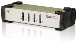 ATEN 4 portos PS/2-USB VGA KVM switch + kábel (CS84U-AT)