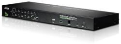 ATEN CS1716A 16 portos PS/2-USB VGA KVM switch with Daisy-Chain port and USB peripheral Support (CS1716A-AT-G)