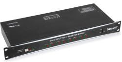 BeamZ SPL-3 DMX Splitter / Booster, 8 kimenetes DMX elosztó