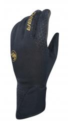 Chiba Téli kerékpáros kesztyű BioXcell Light Winter BLACK/GOLD L
