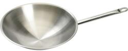 Pujadas Tigaie Wok GAGGENAU by PUJADAS Multiply 5-ply WP400001 - P239.036, D36cm, L65cm, l43.5cm, H10cm, V6L, Grosime 2.3mm, Oțel inoxidabil 18/10, Inducție, Mâner fix, Bază rotundă, G1.84kg, S (P239.036)