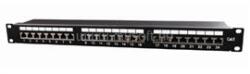 Gembird 24 portos Cat6 19" RJ45 Patch Panel (NPP-C624-002) (NPP-C624-002)