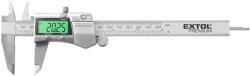 Extol Premium digitális tolómérő; 0, 01×150mm, kijelző háttérvilágítással, mélységmérővel, rozsdamentes acél, pontosság ±0, 02/0, 03 mm (8825226) - profikisgep