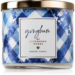 Bath & Body Works Gingham ароматна свещ 411 гр