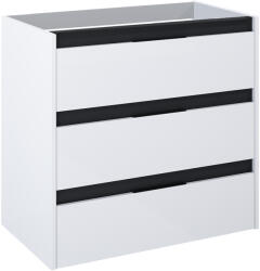 Roca Alpine dulap 78.5x45.2x74 cm sub chiuveta pe perete alb-negru A857868606 (A857868606)