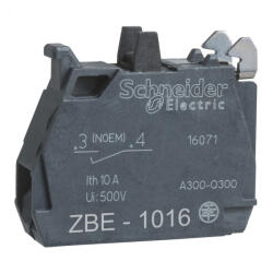 Schneider Electric Schneider speciális érintkezoblokk, 1NO (ZBE-1016) (ZBE1016)