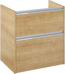 Roca Gap Pro dulap 58.5x37.6x63.5 cm sub chiuveta pe perete stejar A857908464 (A857908464)