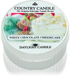 The Country Candle Company White Chocolate Cheesecake lumânare 42 g