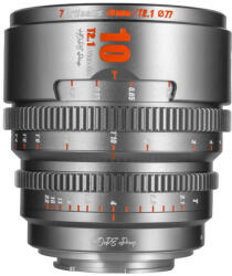 7artisans Hope S35 10mm T2.1 objektív, ezüst (Micro 4/3) (10T21TG-M)