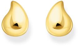 Thomas Sabo H2303-413-39 Bold - Gold-plated Drop Ear Studs 13, 0 mm Ladies, női