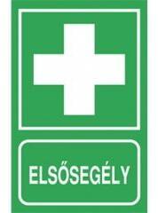 munkavédelmi matrica önt. 150x200 elsősegélyhely