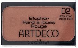  Artdeco Blusher púderes arcpír 02 Deep Brown Orange 5 g