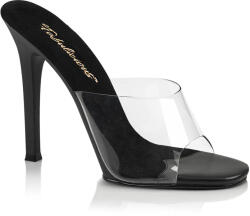 Pleaser USA Pleaser Gala-01 Clr-Blk/Blk Matte 39