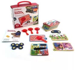 Miniland Group Érzelem-Nyomozó Társasjáték - 3 Éves Kortól, Műanyag, Karton, Mágnes, Többszínű